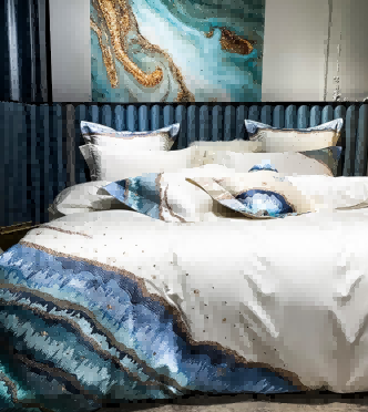 南通某家纺家居有限公司,主营纯棉四件套、羽绒被等家纺家饰产品聚焦欧美市场